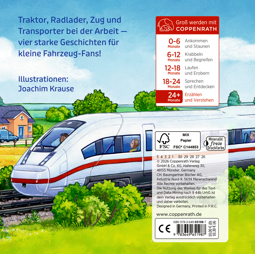 So viele große Fahrzeuge bei der Arbeit