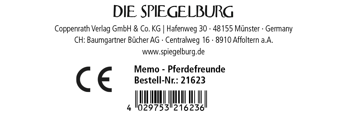 Memo - Pferdefreunde