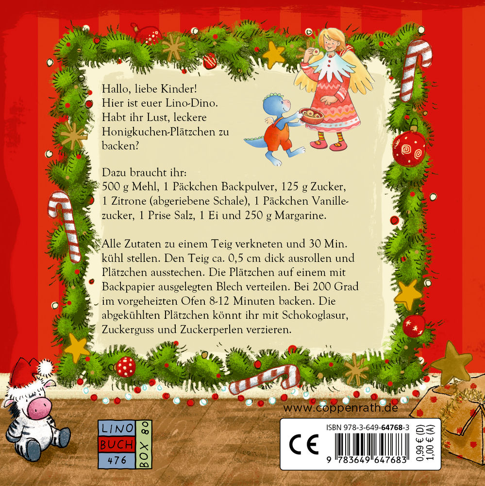 Linos Weihnachtsbücher (6 Lino-Bücher)