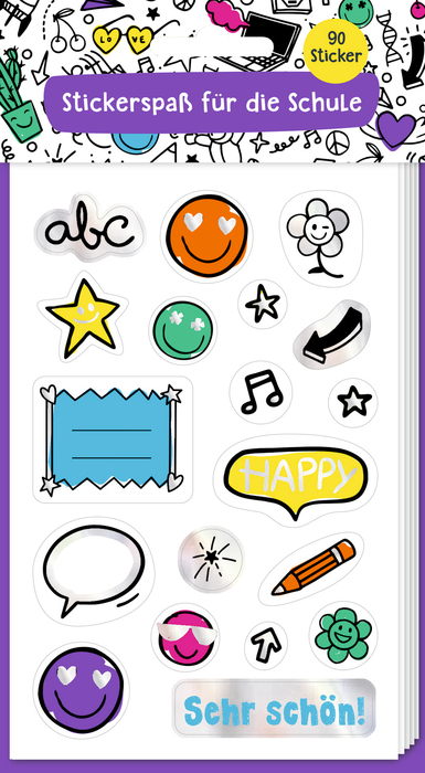 Sticker – Stickerspaß für die Schule