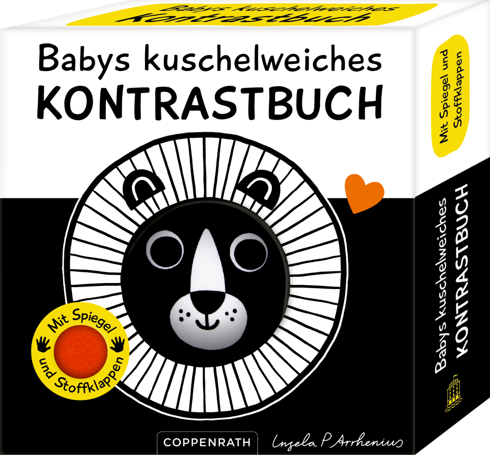 Boxcover zeigt schwarz-weißen Löwen.