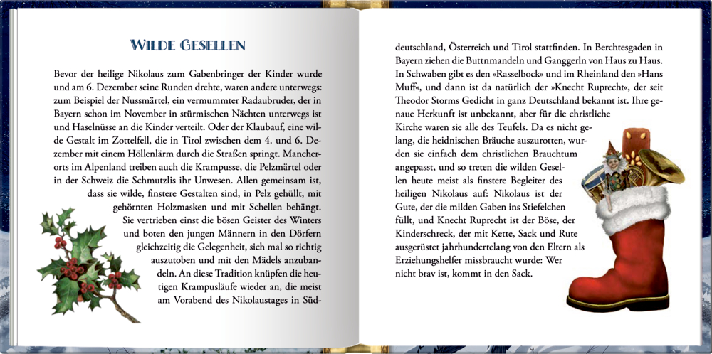 Raunächte und Winterzauber, Das kleine Adventsglück - Adventskalenderbuch (Behr)
