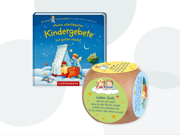 Coppenrath Kindergebetsbuch und Kindergebetswürfel