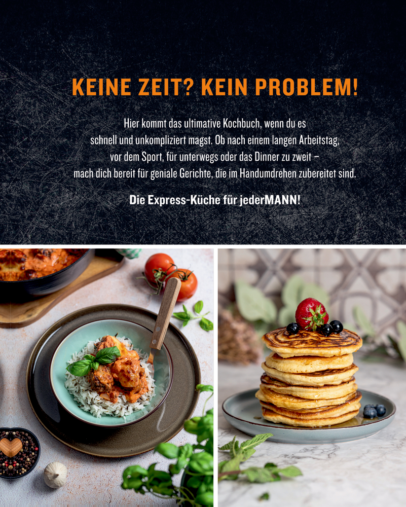 Männerwirtschaft EXPRESS - Schnelle Rezepte für hungrige Kerle