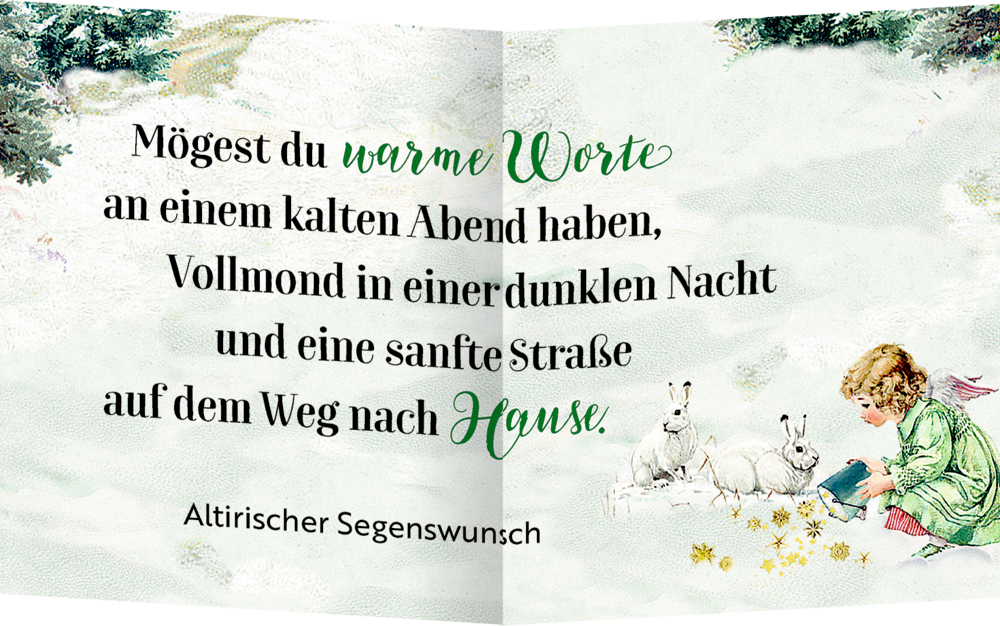 Nostalgische Weihnachtszeit, Coffee-Table-Adventskalender (Behr)