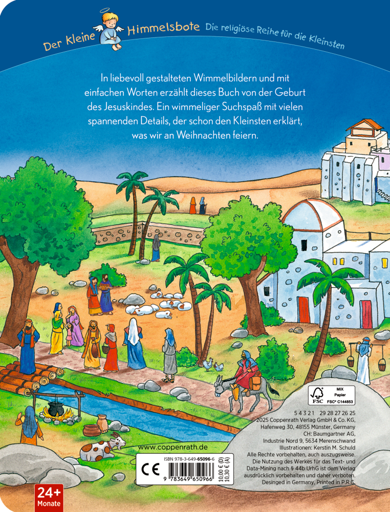 Meine erste Wimmel-Weihnachtsgeschichte (Der kleine Himmelsbote)