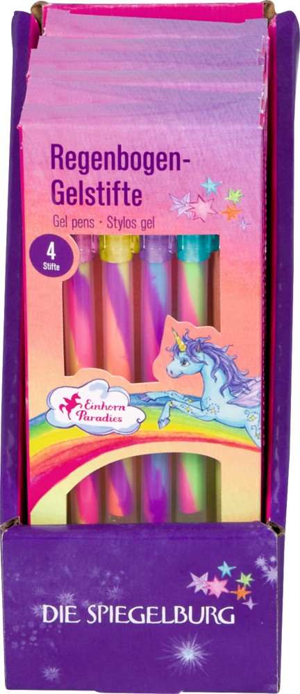 Regenbogen-Gelstifte - Einhorn-Paradies