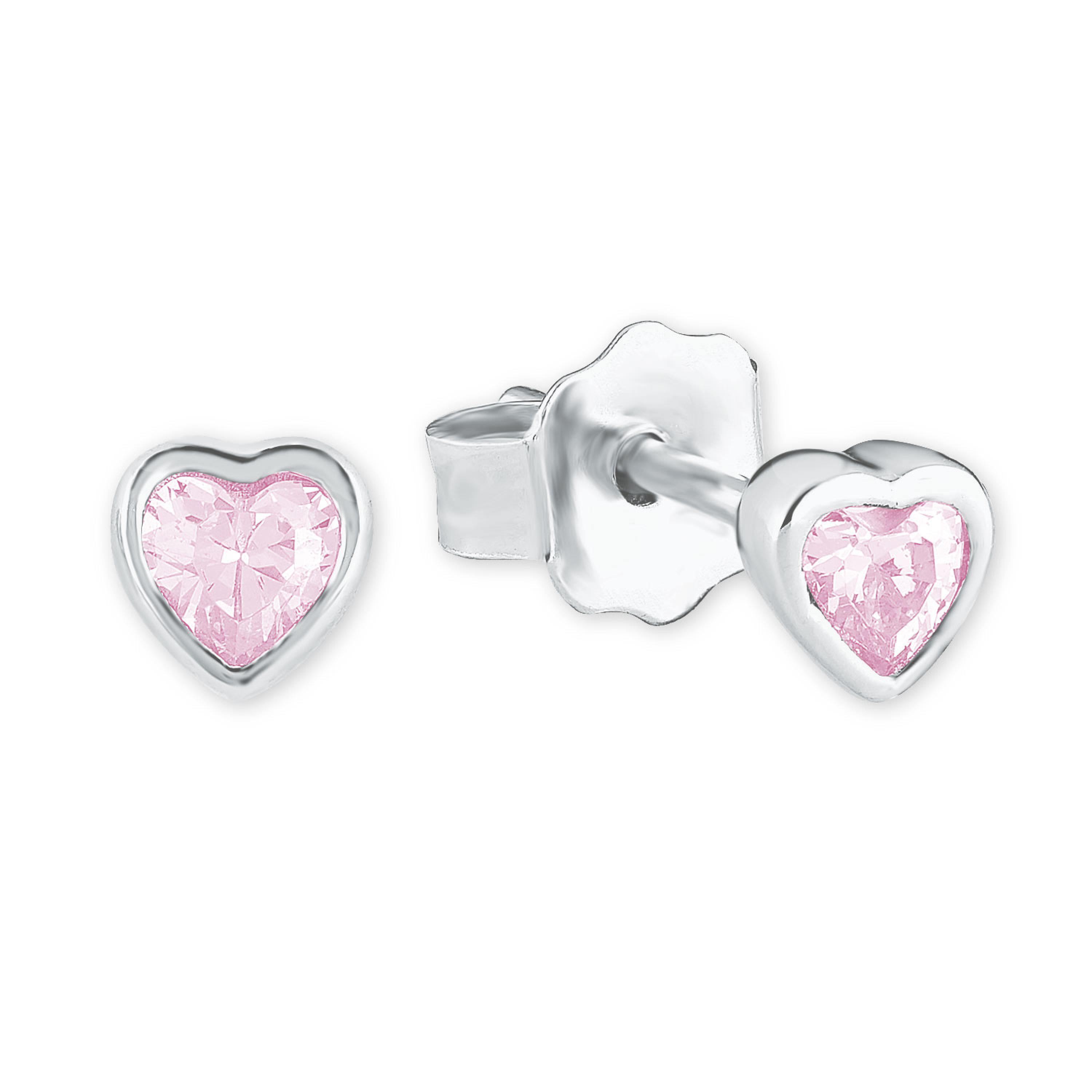 Ohrstecker Herz Prinzessin Lillifee (Lizenzmarke Amor)