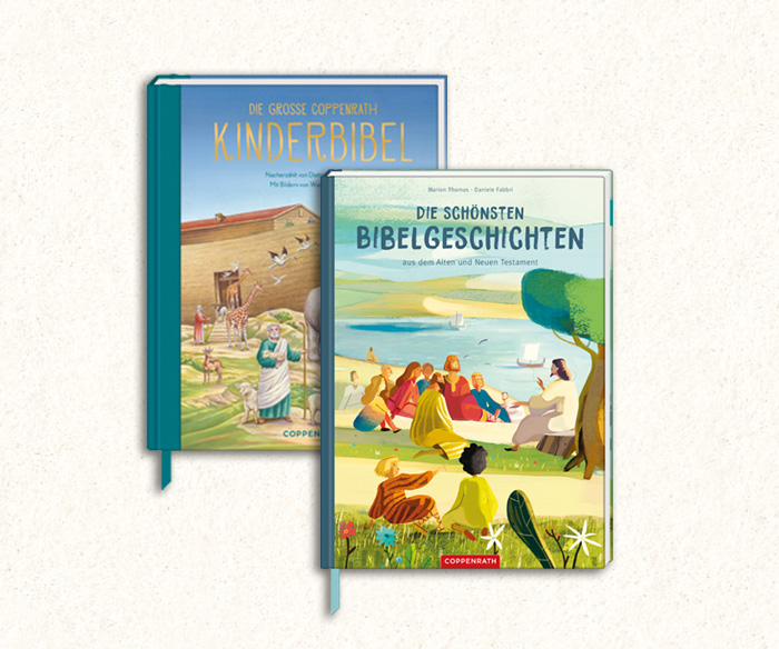 Cover zweier Coppenrath christlicher Bücher