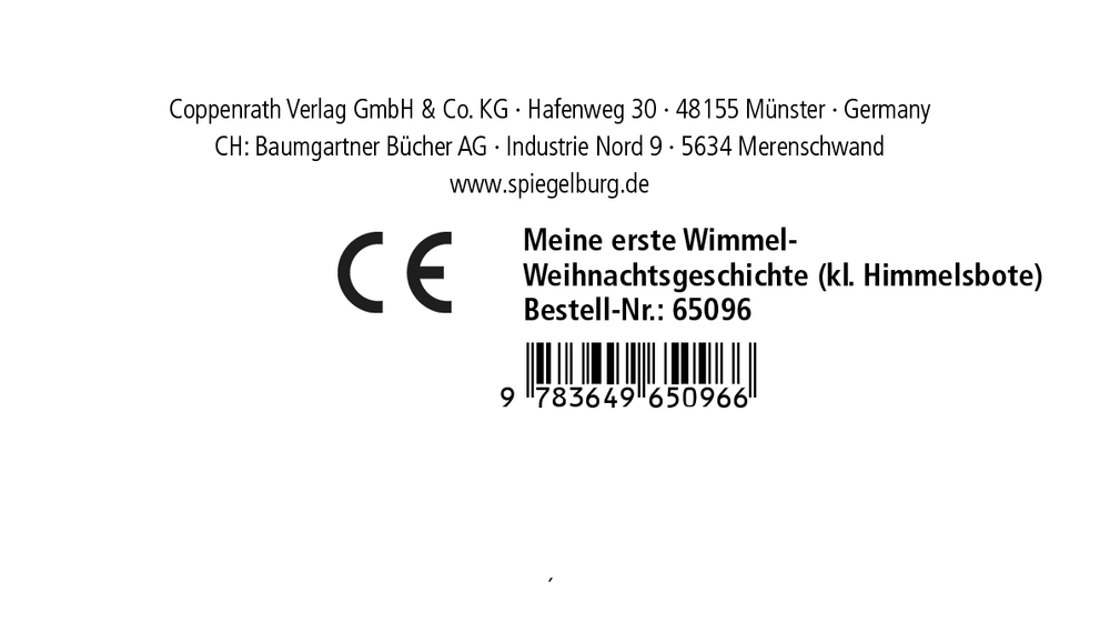 Meine erste Wimmel-Weihnachtsgeschichte (Der kleine Himmelsbote)