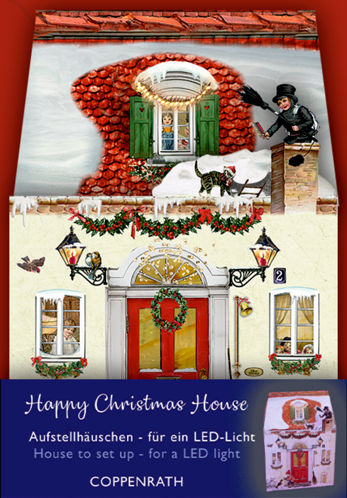 Happy Christmas House, Mini-Adventskalender (Behr)