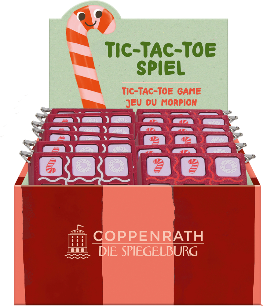 Tic-Tac-Toe Spiel - Fröhliche Weihnachten
