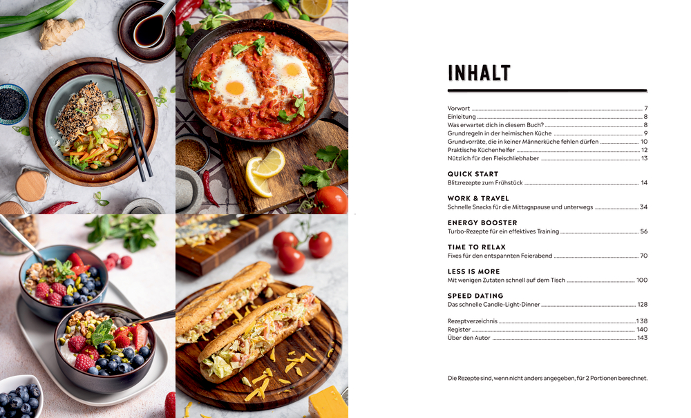 Männerwirtschaft EXPRESS - Schnelle Rezepte für hungrige Kerle