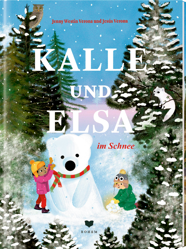 Kalle und Elsa im Schnee