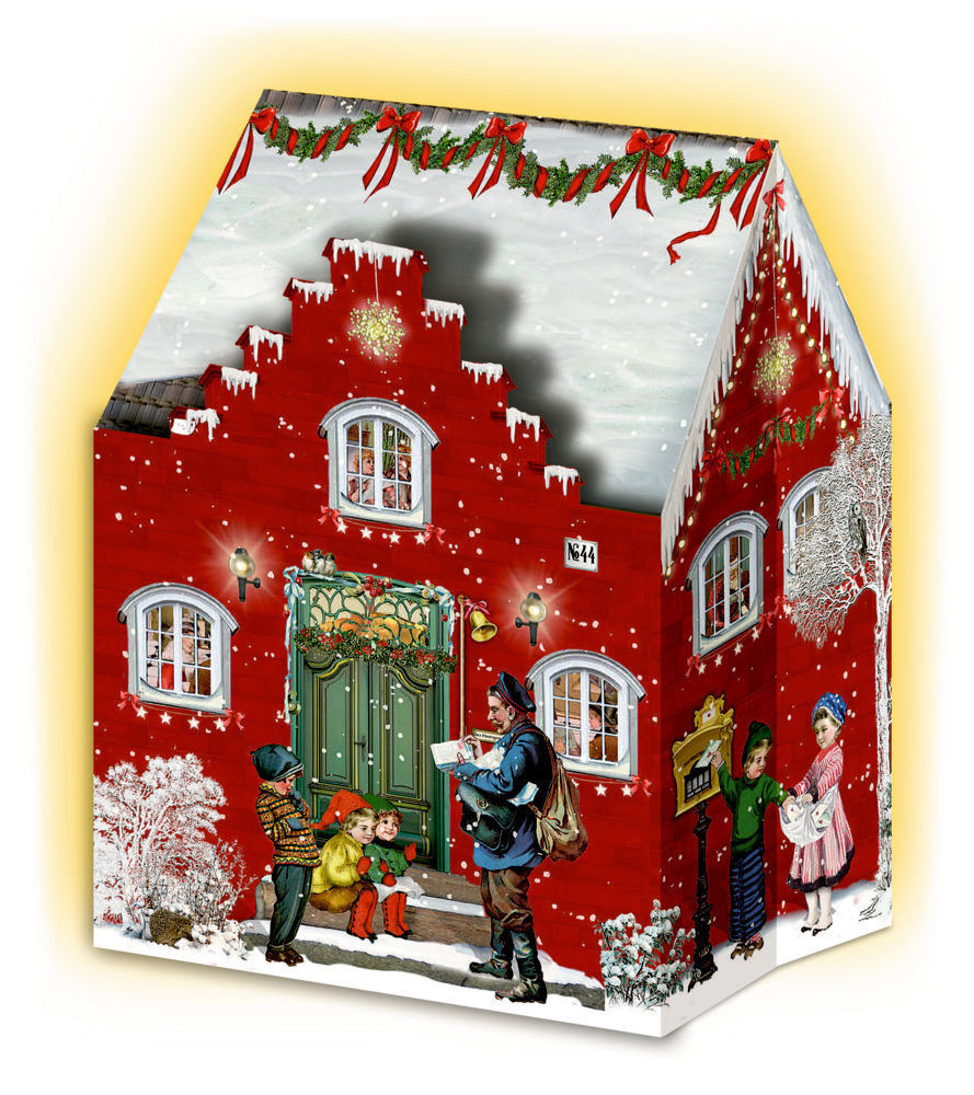 Happy Christmas House, Mini-Adventskalender (Behr)